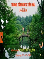 bài giảng sinh học 12 bài 32. nguồn gốc sự sống