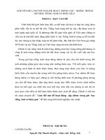 Làm thế nào để hoạt động  cặp nhóm trong giờ  học tiếng anh có hiệu quả TA