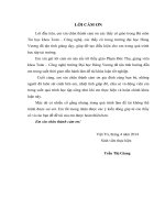 Xây dựng phần mềm tương tác giữa người dạy với người học qua tin nhắn SMS