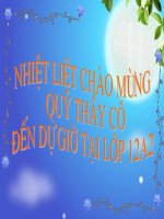 sinh học 12. bài 10 tương tác gen