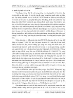 luận văn luật vấn đề tai nạn và một số giải pháp trong giao thông đường thủy nội địa việt nam