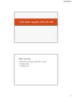 Chẩn đoán nguyên nhân đỏ mắt