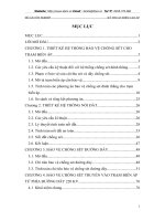 bảo vệ chống sét truyền vào trạm biến áp từ phía đường dây 220 kv