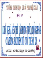thuyết trình lịch sử - khởi nghĩa yên thế và phong trào chống pháp của đồng bào miền núi cuối thế kỉ xix (6)