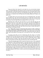 hoàn thiện công tác tổ chức hạch toán nguyên vật liệu và phương hướng nâng cao hiệu quả sử dụng nguyên vật liệu