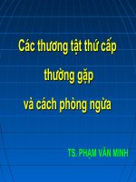 Các thương tật thứ cấp thường gặp và cách phòng ngừa