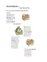 bài tập thực hành word số 1