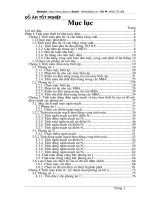 xác định chế độ vận hành tối ưu của nhà máy theo phương pháp quy hoạch động