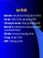 Slide giám định án hay tai nạn giao thông