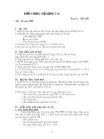 Biến chứng nội soi do tai