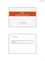 Bài giảng mắt và bệnh toàn thân