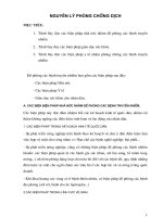 Nguyên lý phòng chống dịch