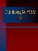 Chấn thương NC và hốc mắt