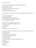 Trắc nghiệm tổng thể về tai mũi họng