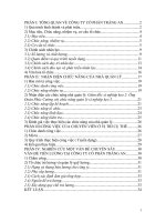 báo cáo thực tập kế toán tại công ty tràng an