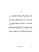 Thực trạng và một số giải pháp nhằm hạn chế những tác động bất lợi của quá trình phát triển kinh tế đến môi trường