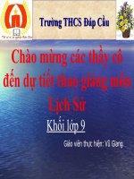 thuyết trình lịch sử -  liên xô và các nuớc đông âu từ giữa những năm 70 đến đầu những năm 90 của thế kỉ xx