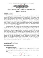 vận dụng linh hoạt các phương pháp dạy học ở môn công nghệ 8