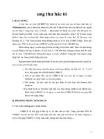 ung thư hắc tố bào ác tính