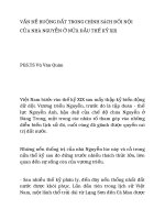 vấn đề ruộng đất trong chính sách đối nội của nhà nguyễn ở nửa đầu thế kỷ xix