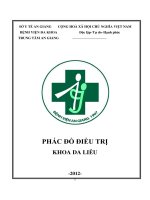 Phán đồ điều trị khoa da liễu