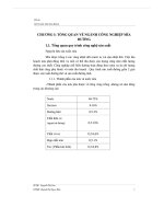 đồ án xử lý nước thải mía đường - luận văn, đồ án, đề tài tốt nghiệp