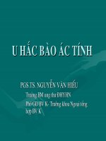 Ung thư hắc tố bào ác tính