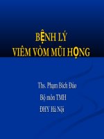 Bệnh lý viêm vòng mũi họng