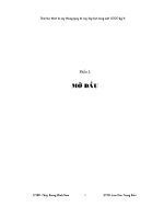 đồ án thiết kế hệ thống sấy thùng quay sấy bắp hạt - luận văn, đồ án, đề tài tốt nghiệp