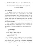 skkn các cấp độ so sánh của tính từ và trạng từ trong tiếng anh ( degrees of comparison in english )