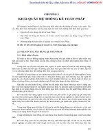 hệ thống cách thức vận hành theo kế toán pháp