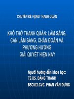 Slide khó thở thanh quản