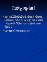 Slide khám nghiệm tử thi chết trên bờ biển