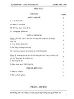 bồi dưỡng giáo viên “ nâng cao hiệu quả giờ dạy” thông qua dự giờ thăm lớp