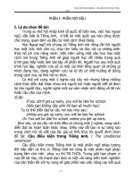 câu điều kiện trong tiếng anh ( the conditional sentences)