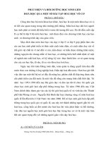 skkn phát hiện và bồi dưỡng học sinh giỏi hoá học qua một số bài tập hoá học vô cơ