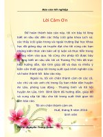 hoạt động xóa đói giảm nghèo tại huyện an lão, tỉnh bình định giai đoạn 2009 – 2013. thực trạng và giải pháp