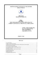 phân tích nội dung, sử dụng, phân loại, các nghiệp vụ liên quan và một số lưu ý khi sử dụng