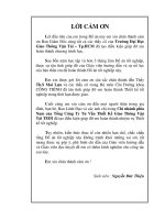 ĐỒ ÁN TỐT NGHIỆP KỸ SƯ CẦU ĐƯỜNG THIẾT KẾ CẦU DẦM SUPER T