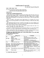 Bài giảng nhiễm trùng huyết