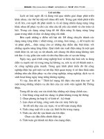 thiết kế mạng lưới điện cho một khu vực