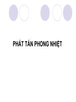 Slide thuốc nam phát tán phong nhiệt