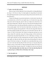 một số giải pháp nhằm hoàn thiện công tác tổ chức thực hiện hợp đồng xuất khẩu cà phê tại công ty cổ phần xuất nhập khẩu cà phê intimex nha trang