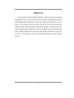 khảo sát khả năng hấp thụ kim loại đồng trên tảo spirulina platensis - luận văn, đồ án, đề tài tốt nghiệp