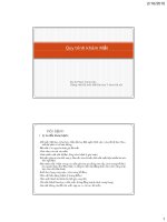 Bài giảng về quy trình khám mắt   bệnh mắt