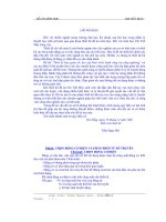 Đề tài thiết kế Hộp giảm tốc hai cấp khai triển bánh răng trụ răng nghiêng