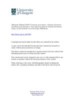 corporate governance, voluntary disclosure and financial performance - ban empirical analysis of saudi listed firms using a mixed-methods research design