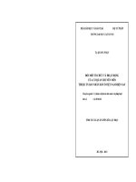 Tóm tắt Luận án Tiến sĩ Luật học: Đổi mới tổ chức và hoạt động của cơ quan chuyên môn thuộc ủy ban nhân dân ở Việt Nam hiện nay