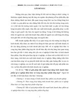 một số giải pháp nhằm đẩy mạnh kinh doanh thực phẩm tại xí nghiệp khai thác và cung ứng thực phẩm