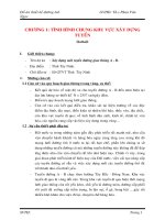 ĐỒ ÁN MÔN HỌC THIẾT KẾ ĐƯỜNG ĐH GTVT TP.HCM THIẾT KẾ TUYẾN ĐƯỜNG AB TỈNH TÂY NINH